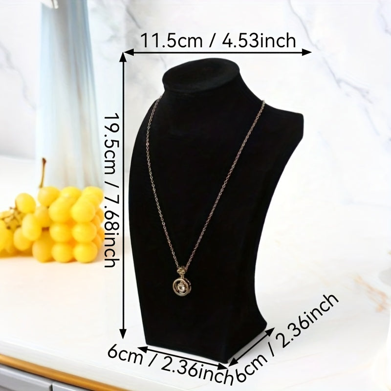 Velvet Jewelry Display Stand for Necklaces and Photography