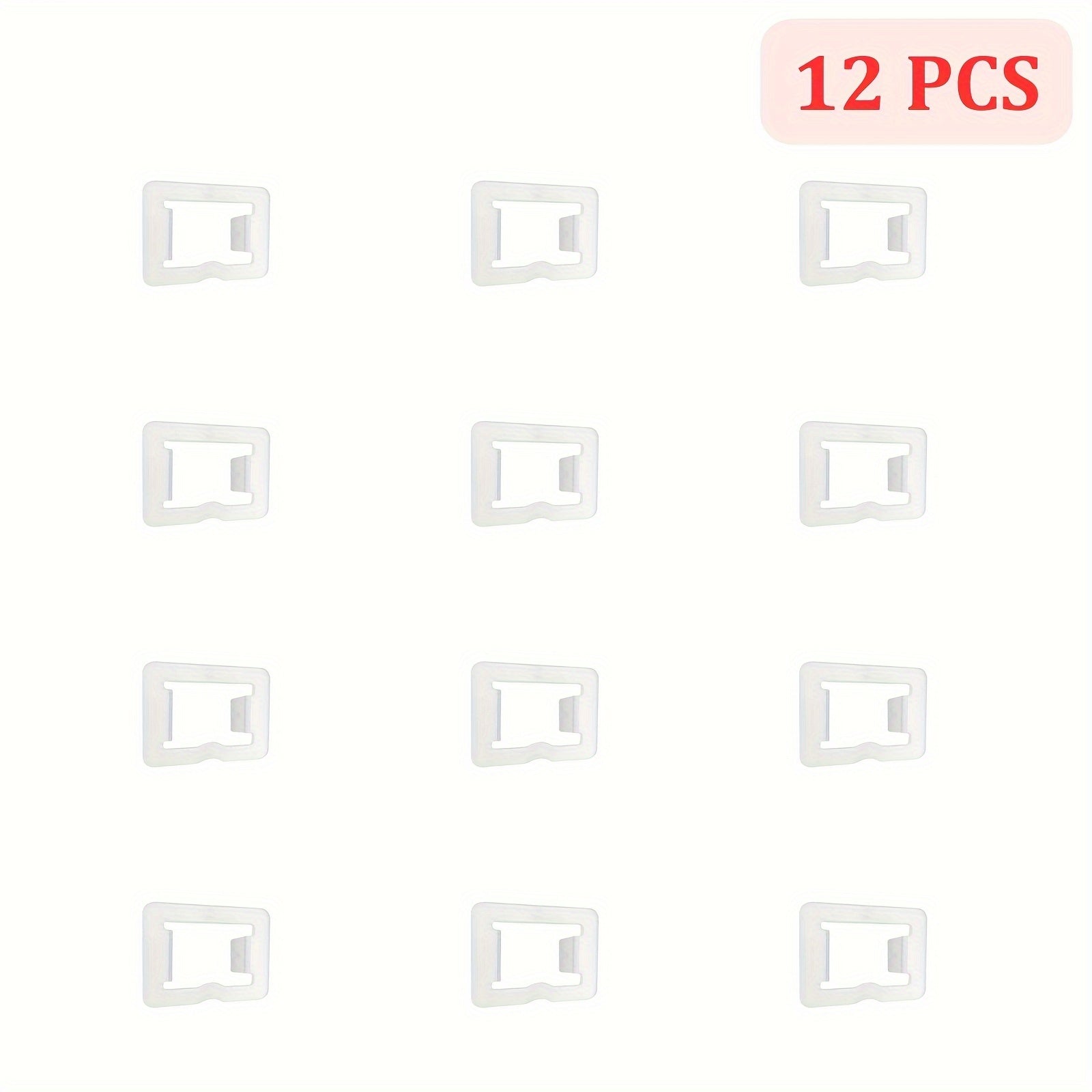 Paquete de 12 estabilizadores de tomacorrientes para tomacorrientes de pared sueltos, soporte de dispositivo de seguridad no eléctrica