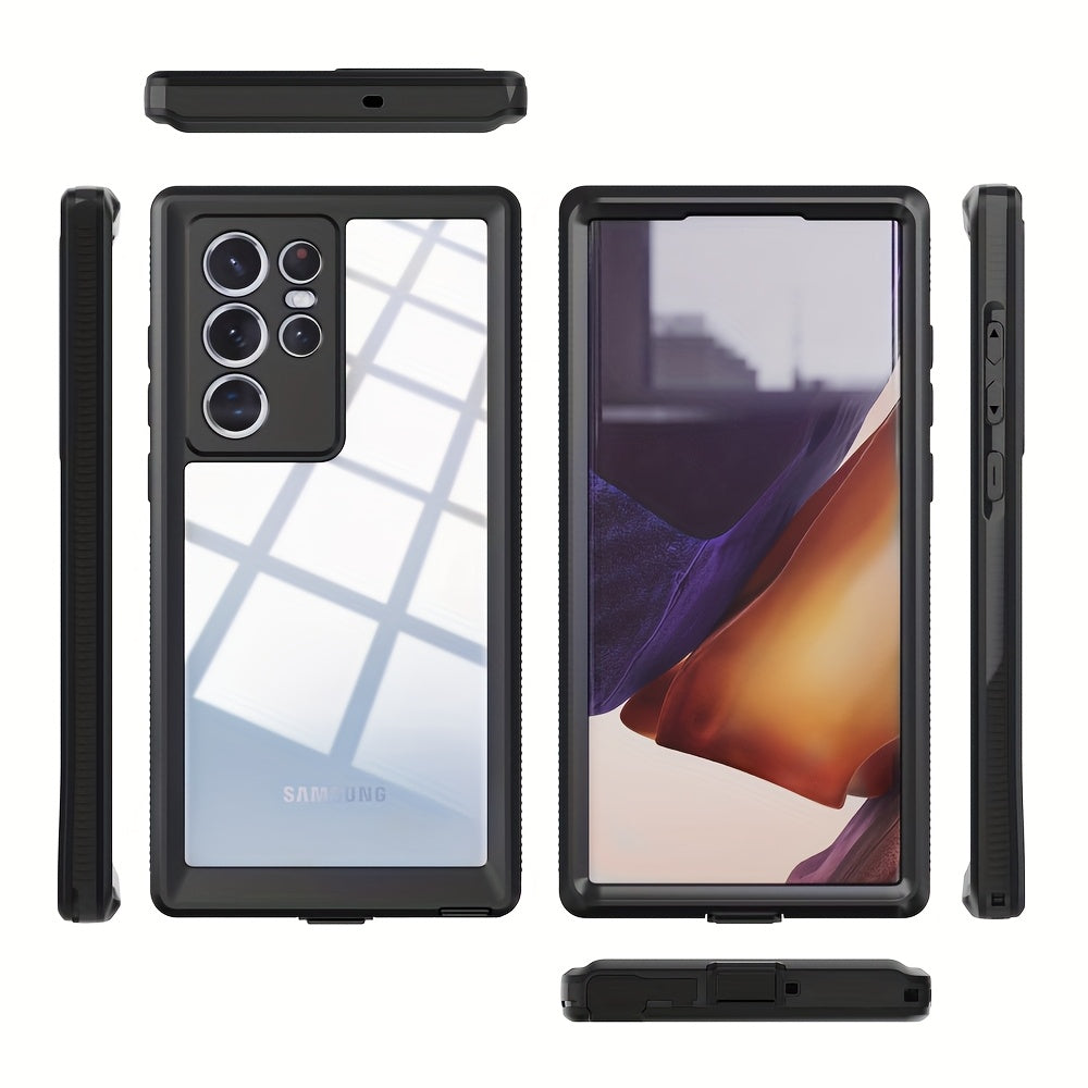 Waterproof Phone Case for Samsung Galaxy S21 Ultra S20 FE Note 20 A54 A55 A15 A14 A16 5G Swimming Snorkeling Shock Protection