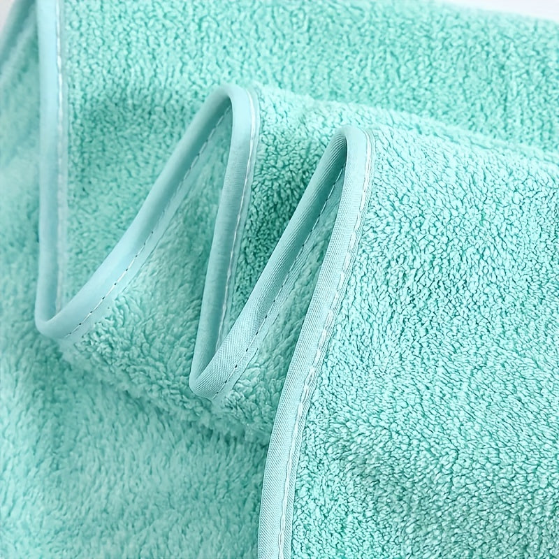 Juego de 10 toallas de mano de poliéster ultra suaves y absorbentes 35x74cm para baño gimnasio ducha spa