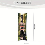 Anime Custom Body Pillow Cover Double-Sided Halloween Thanksgiving Christmas New Year Plush Velvet