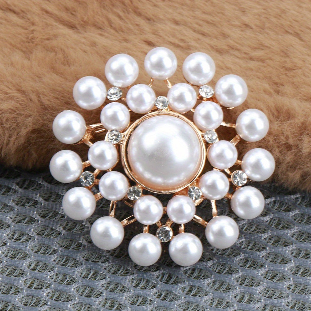 Gothic Flower Brooch Pin for Women Enamel Plastic Cartoon Style Elegant Jewelry