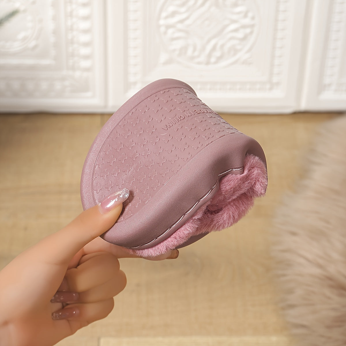 Женские домашние тапочки из мягкой ткани, уютные домашние туфли с амортизирующей подошвой, универсальные для всех сезонов