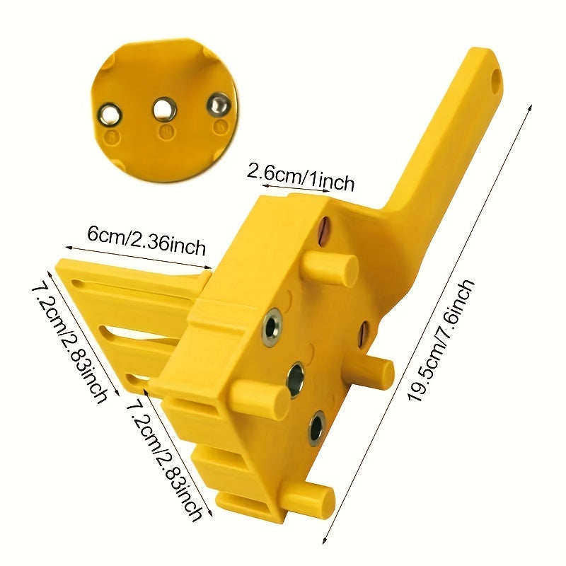 Handheld Drill Guide for Woodworking Dowelling Jig and Hole Saw Tools