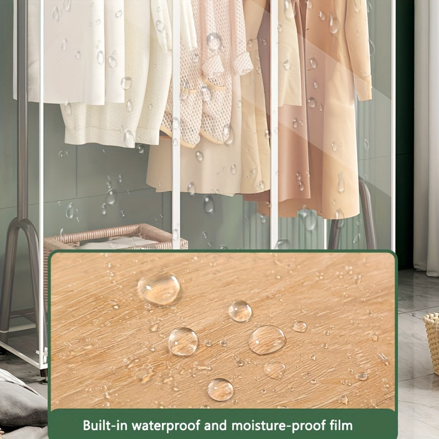 Clear Garment Cover 149x109cm Dust and Moisture Resistant for Clothing Storage