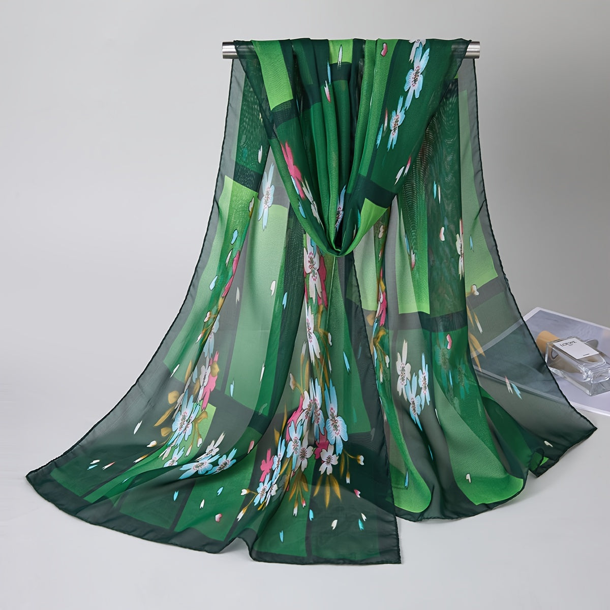 Women's Lightweight Chiffon Scarf Boho Summer Breathable Shawl Headscarf Beach Towel