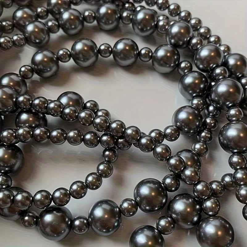 Sovgʻa va ko‘p qatlamli uslub uchun uzun 1.8m qatlamli taqinchoq, tilla va bo‘yoqli bo‘laklar bilan