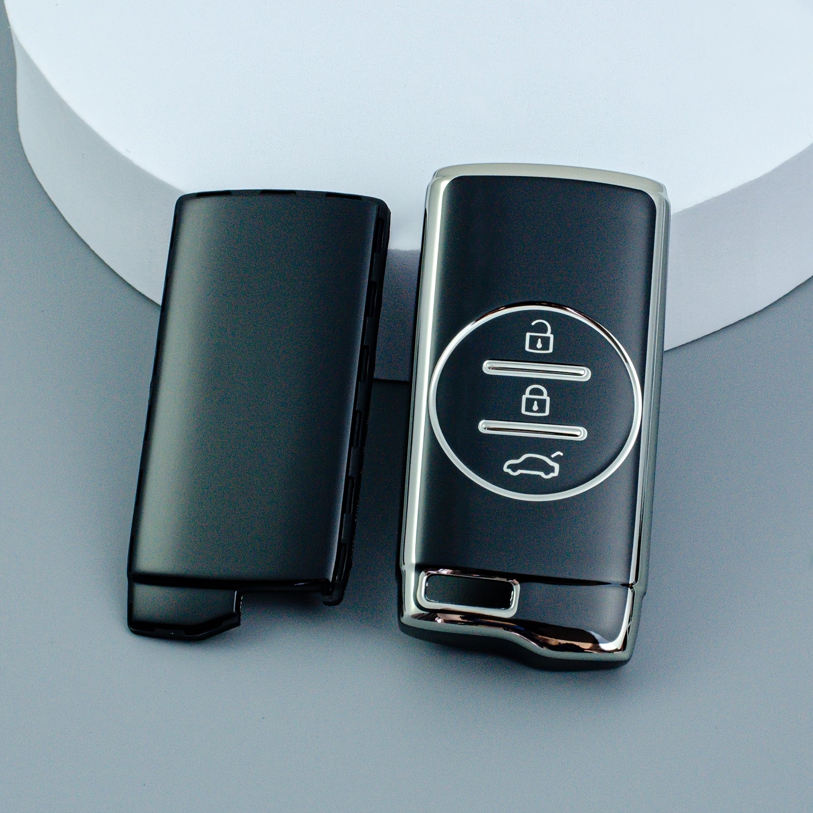 Universal TPU Car Key Case Cover for SUV and Sedan with Easy Access Buttons