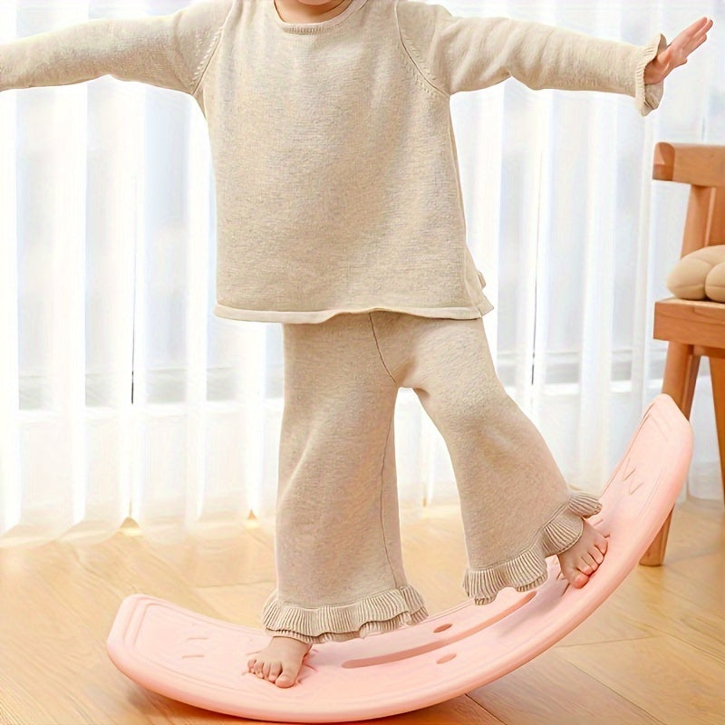 Kids' Sensory Balance Toy Plastic Seesaw for Indoor Use Blue or White