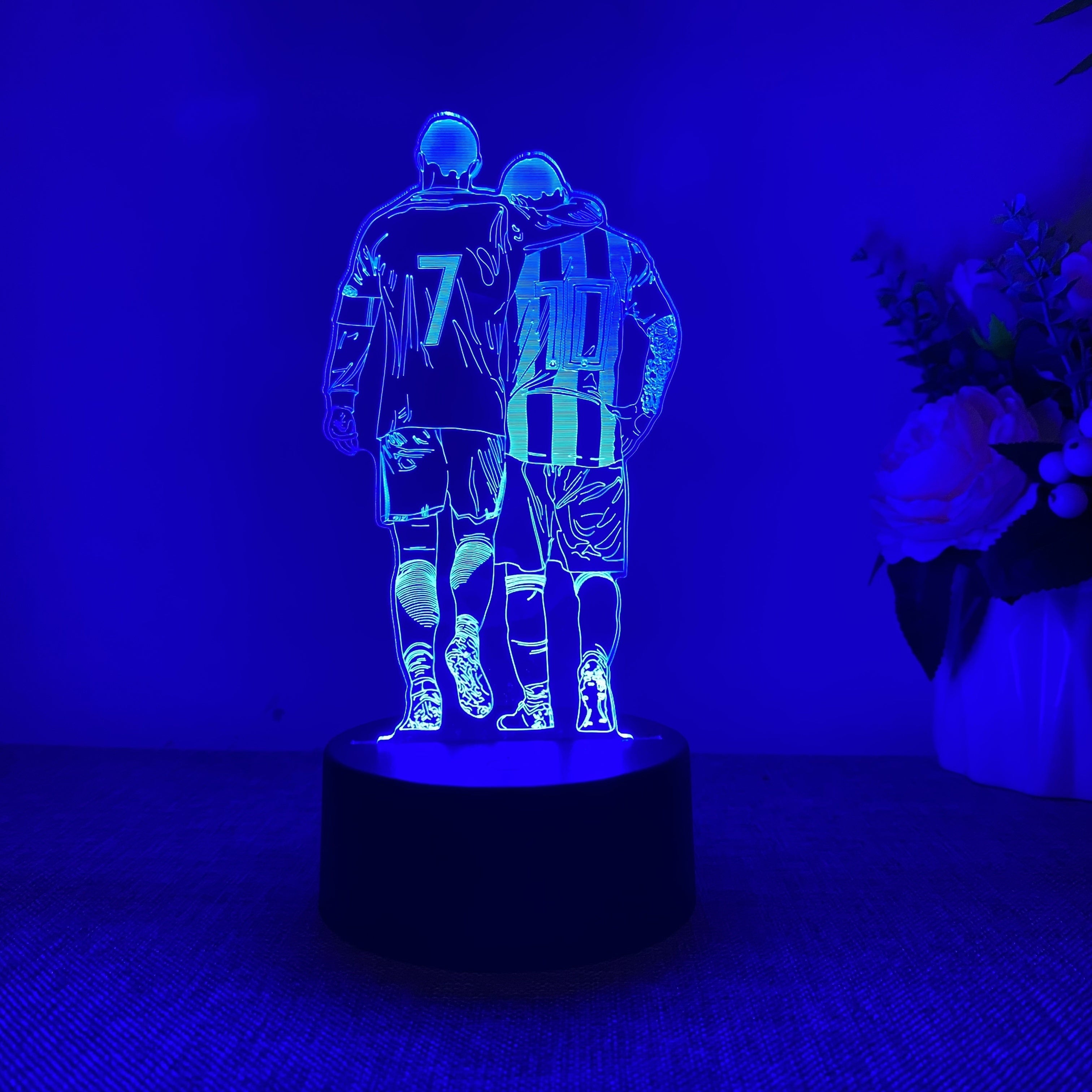 3D Football Night Light for Fans Kids and Adults Decorative LED Gift