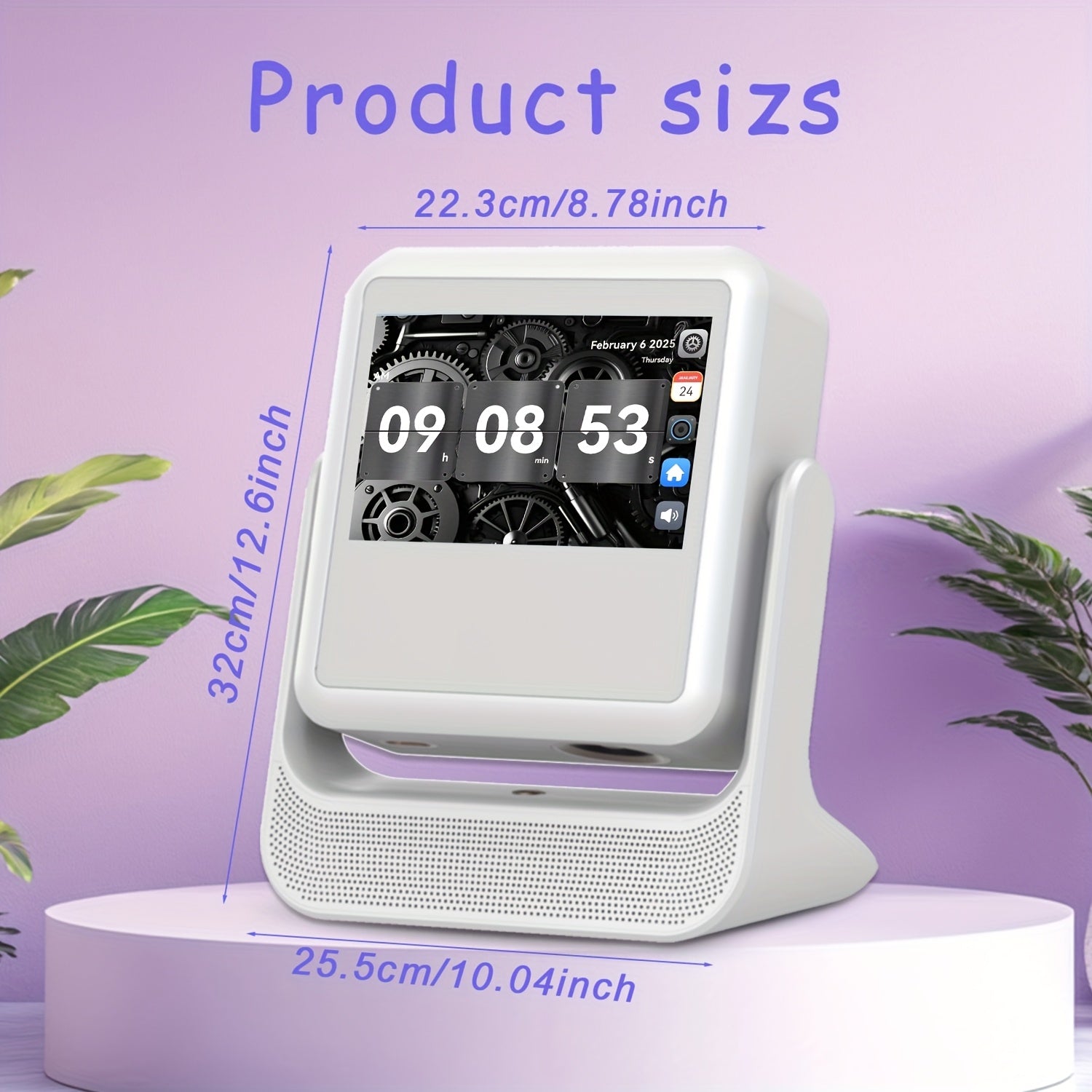 8-Inch Smart 4K Support Projector With HD 1080P, Android 12, WIFI6