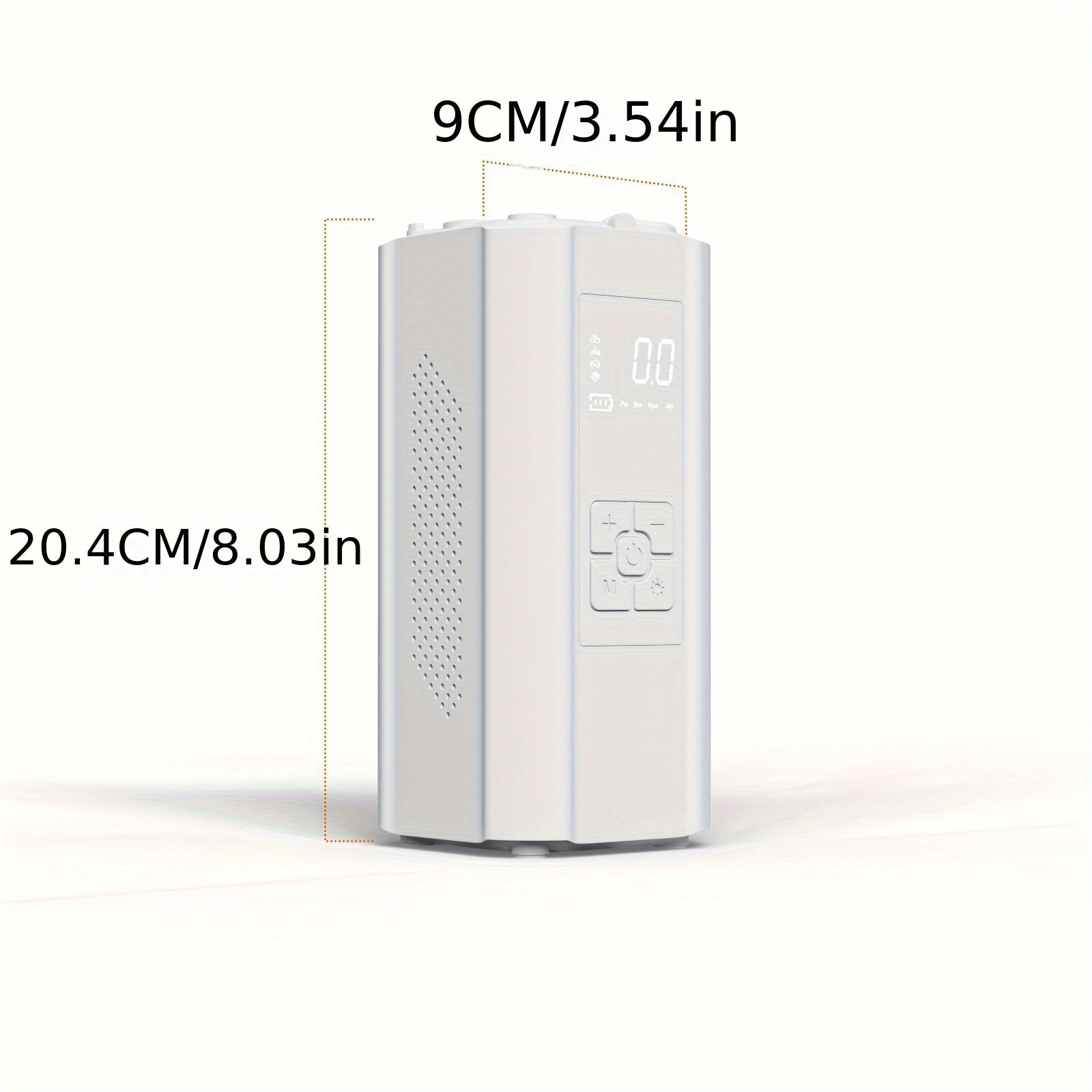 Portable 12V Air Compressor and Jump Starter with 10000mAh Power Bank