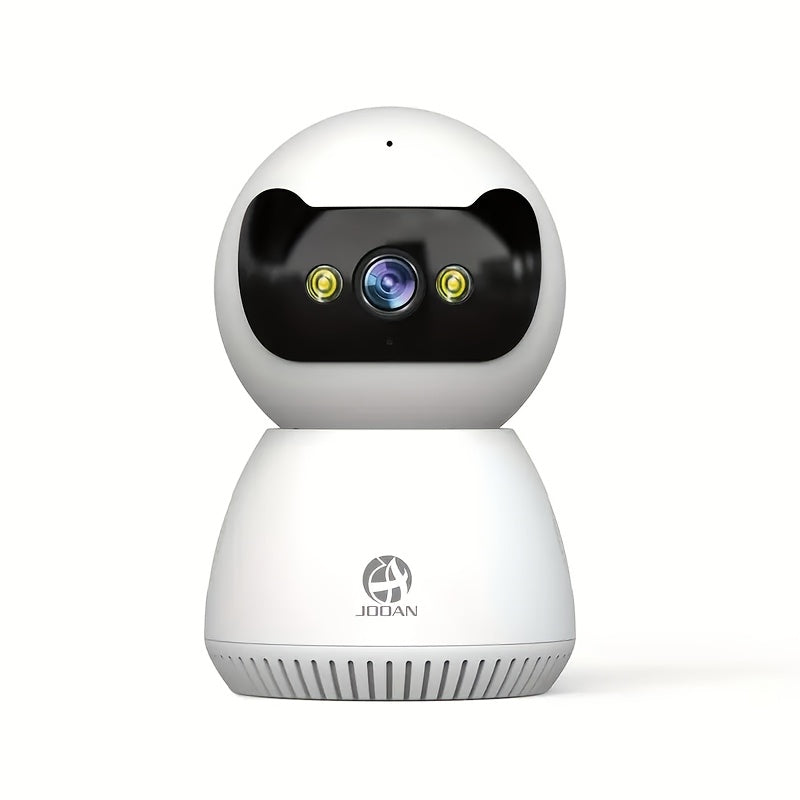 Cámara de seguridad 1080P con visión nocturna en color, audio bidireccional, detección de movimiento, WiFi, para uso en interiores