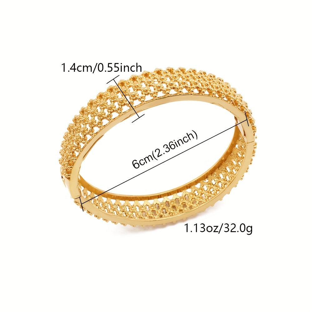 Luxury Handmade Bridal Bangle Bracelet for Wedding Jewelry Accessories