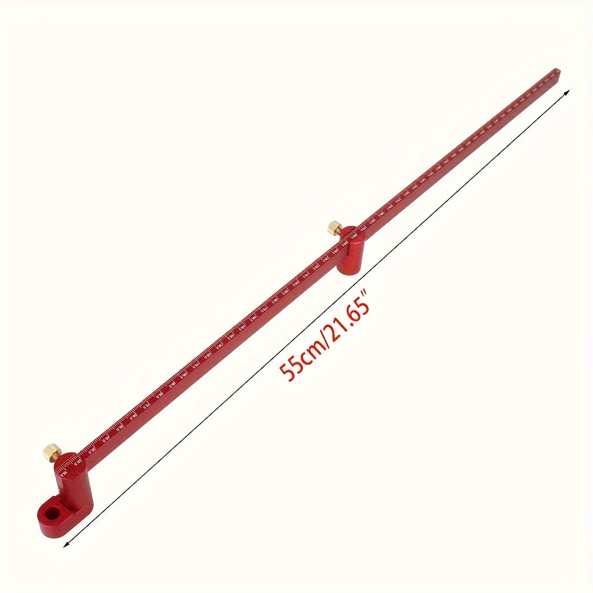 Woodworking Scribing Gauge with Center Finder Aluminum Alloy Circle Ruler for Woodturners