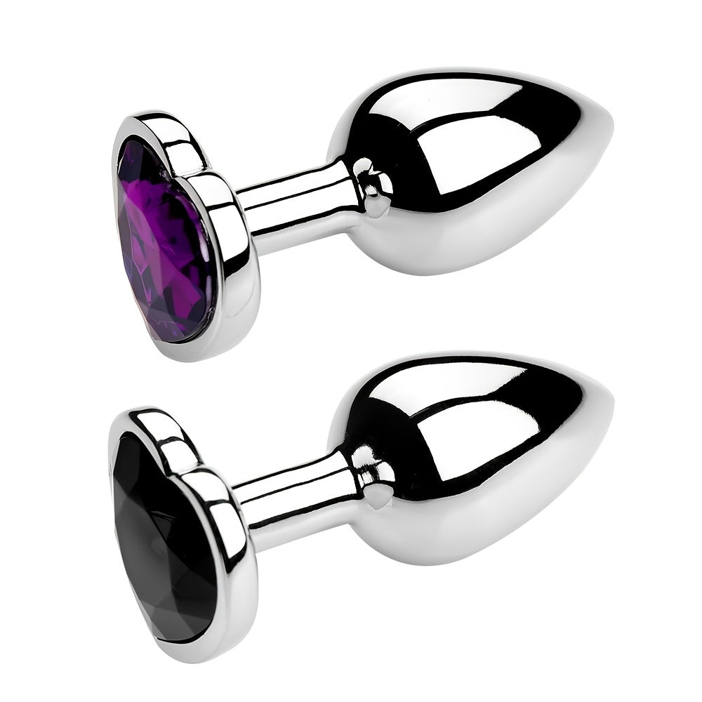 Унисекс силиконовая анальная пробка в форме сердца для личного секс-игрушки массажер