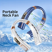 USB Fan with Adjustable Speeds Digital Screen Compact Portable for Indoor Outdoor Travel