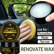 Car Interior Restoration Wax Polishing Cream for Plastic and Dashboard Care