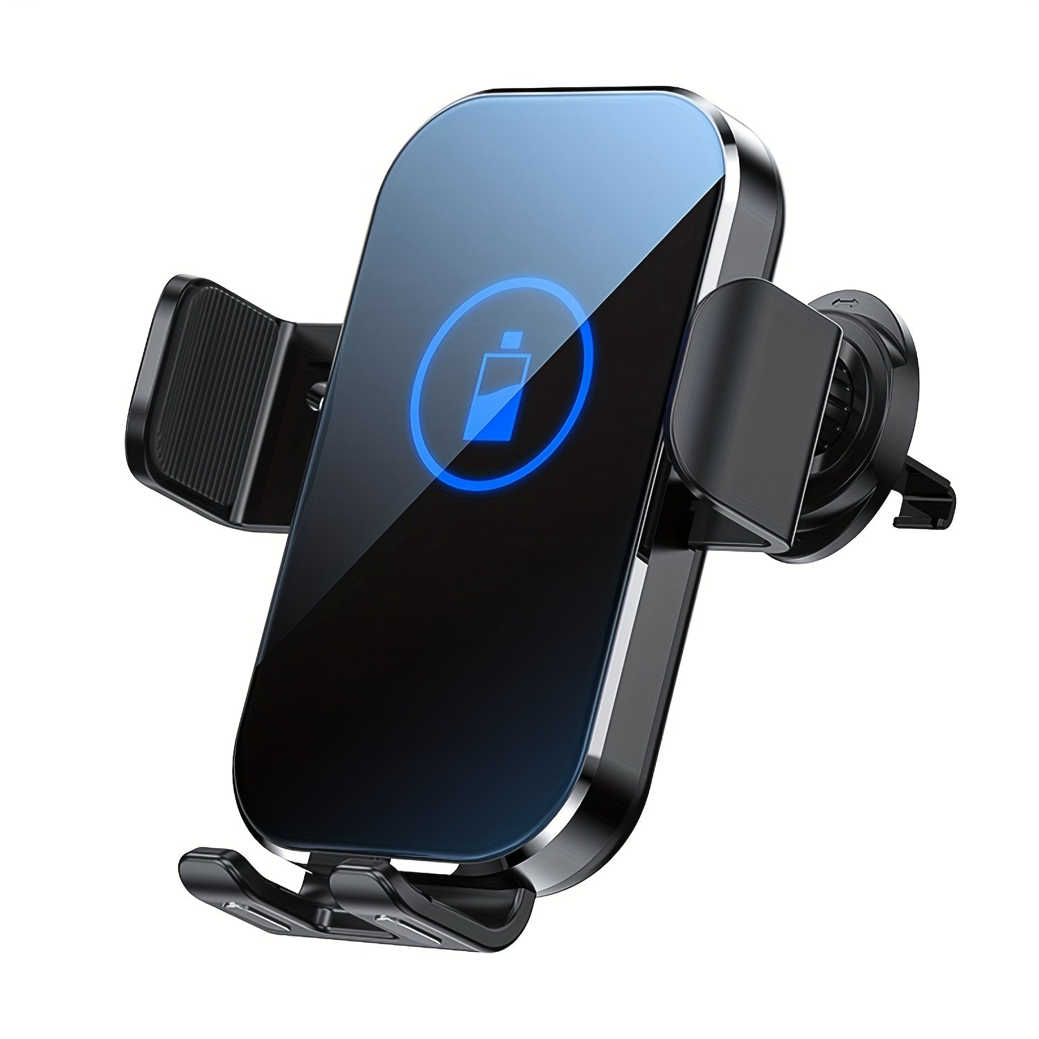 Car Mount Wireless Charger Automatic Sensing 15W Fast Charging Tempered Glass
