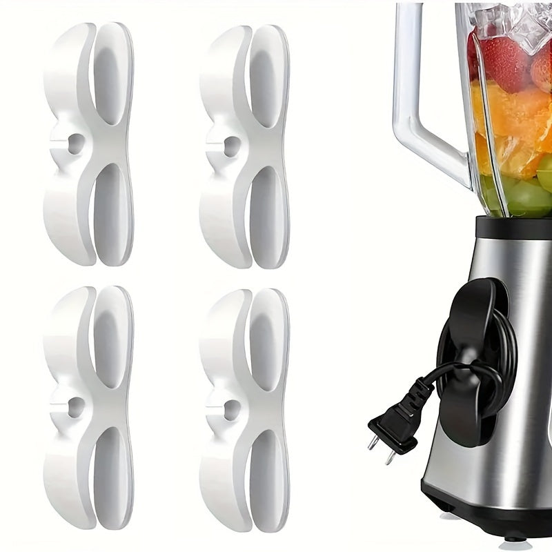4/6pcs Cord Organizer Wall Mount for Kitchen Storage Household Appliances