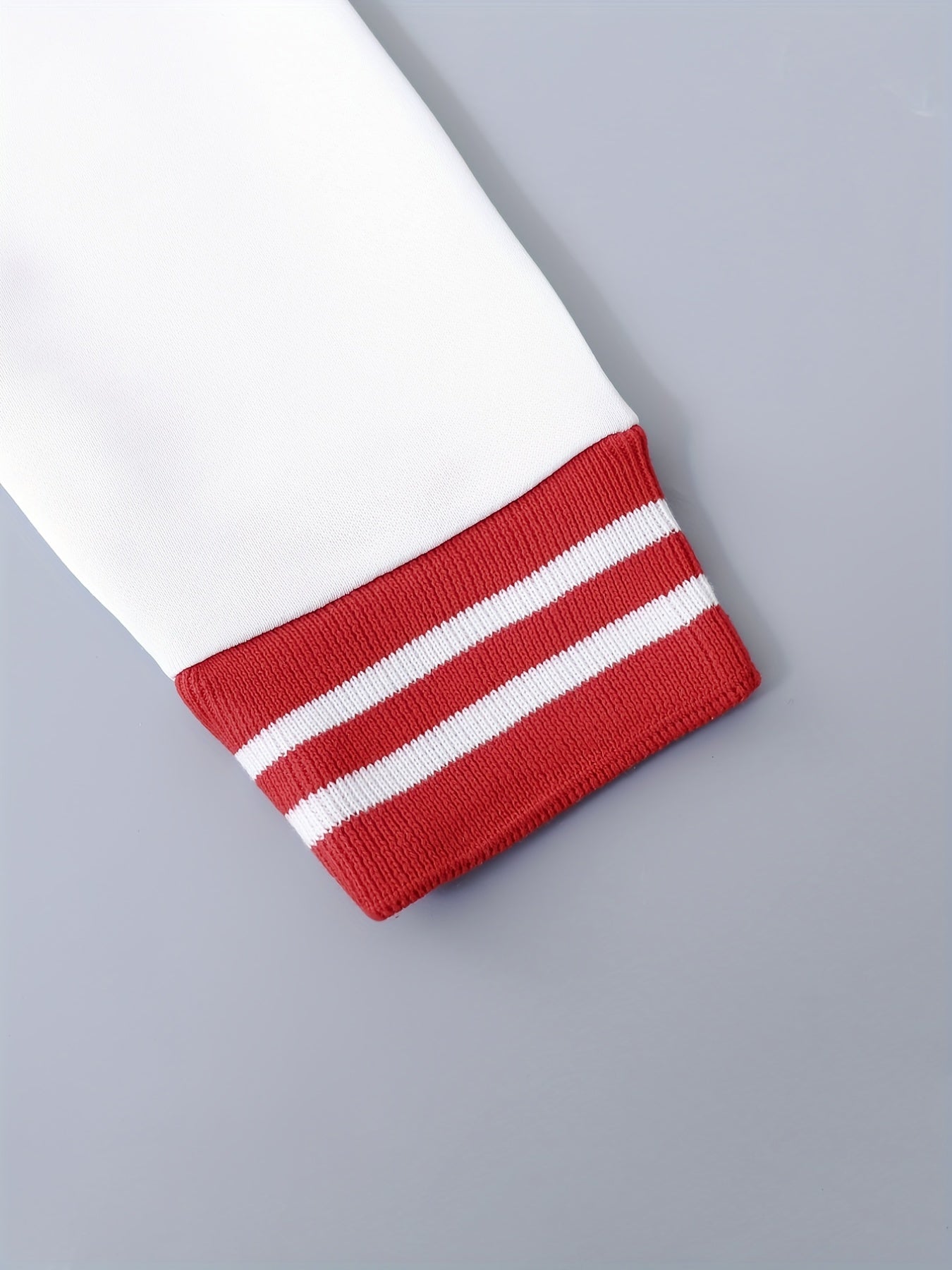 Boys' Polyester Baseball Suit and Pants Set Solid Color Spring Fall Casual