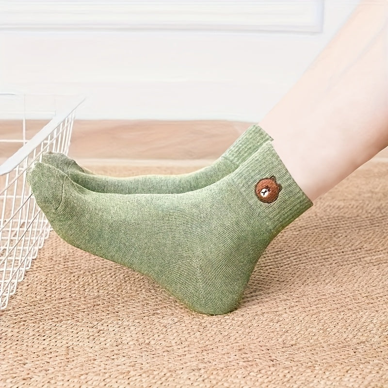 10 juft bolalar paypoq, qisqa, toʻliq rangli, toʻqilgan mato, turli ranglar, barcha mavsumlar uchun