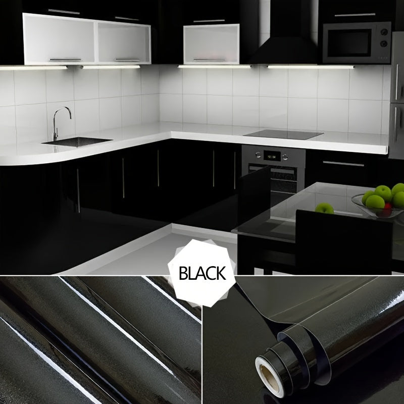 Oshxona va hammom uchun suv o'tkazmaydigan va yog'ga chidamli Peel & Stick devor qog'ozi - Qurilmalarga, mebellarga va uy bezaklariga mos ravishda kesilishi mumkin bo'lgan DIY ta'mirlash roliki