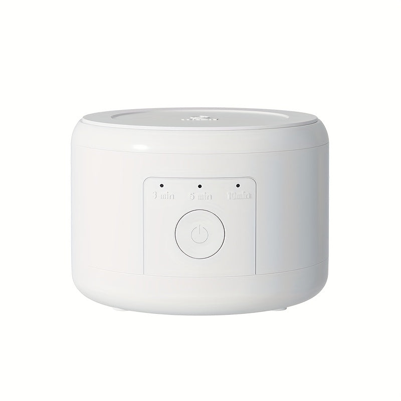 Portable USB Rechargeable Denture Cleaner with 50KHz Vibration and Long-Lasting Battery