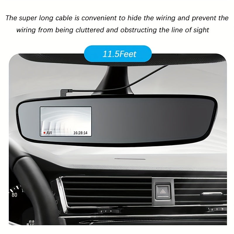 Мини-USB кабель для зарядки 3,5 м A-штекер на Mini-B автомобильный адаптер питания