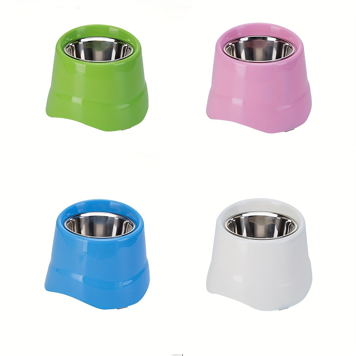 Stainless Steel Elevated Food Bowl for Tall Small and Medium Dogs
