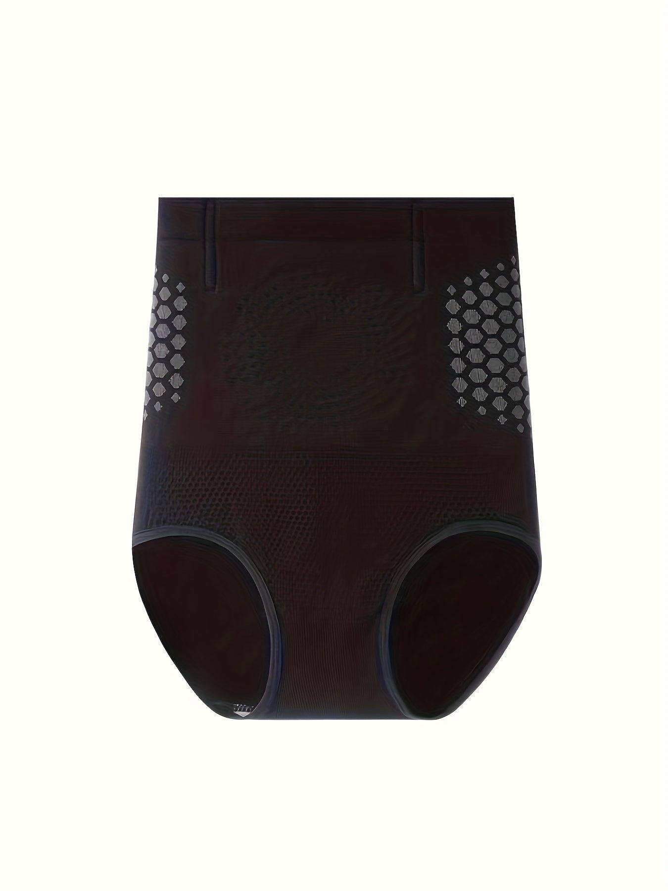 Thermal High-Waist Shapewear Panty for Women Tummy Control Slimming Solid Nylon