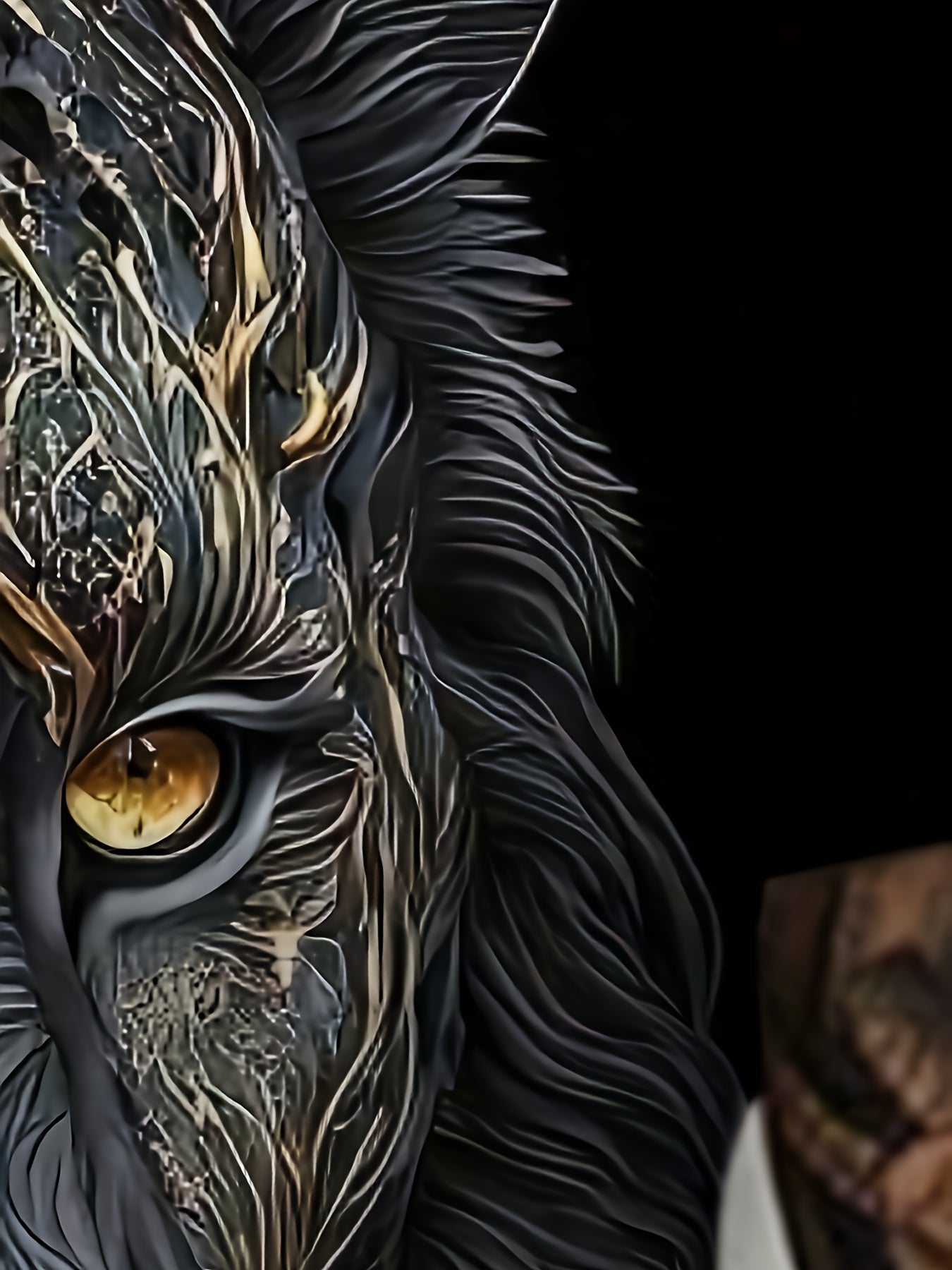 Men's Tiger Print T-Shirt Short Sleeve Crew Neck Polyester Spandex Casual Outdoor