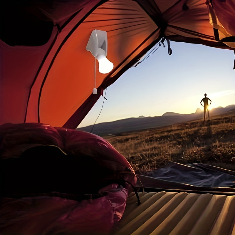 Retractable Battery-Powered LED Rope Light with Zipper Control, Solid Color Plastic, Traditional Style