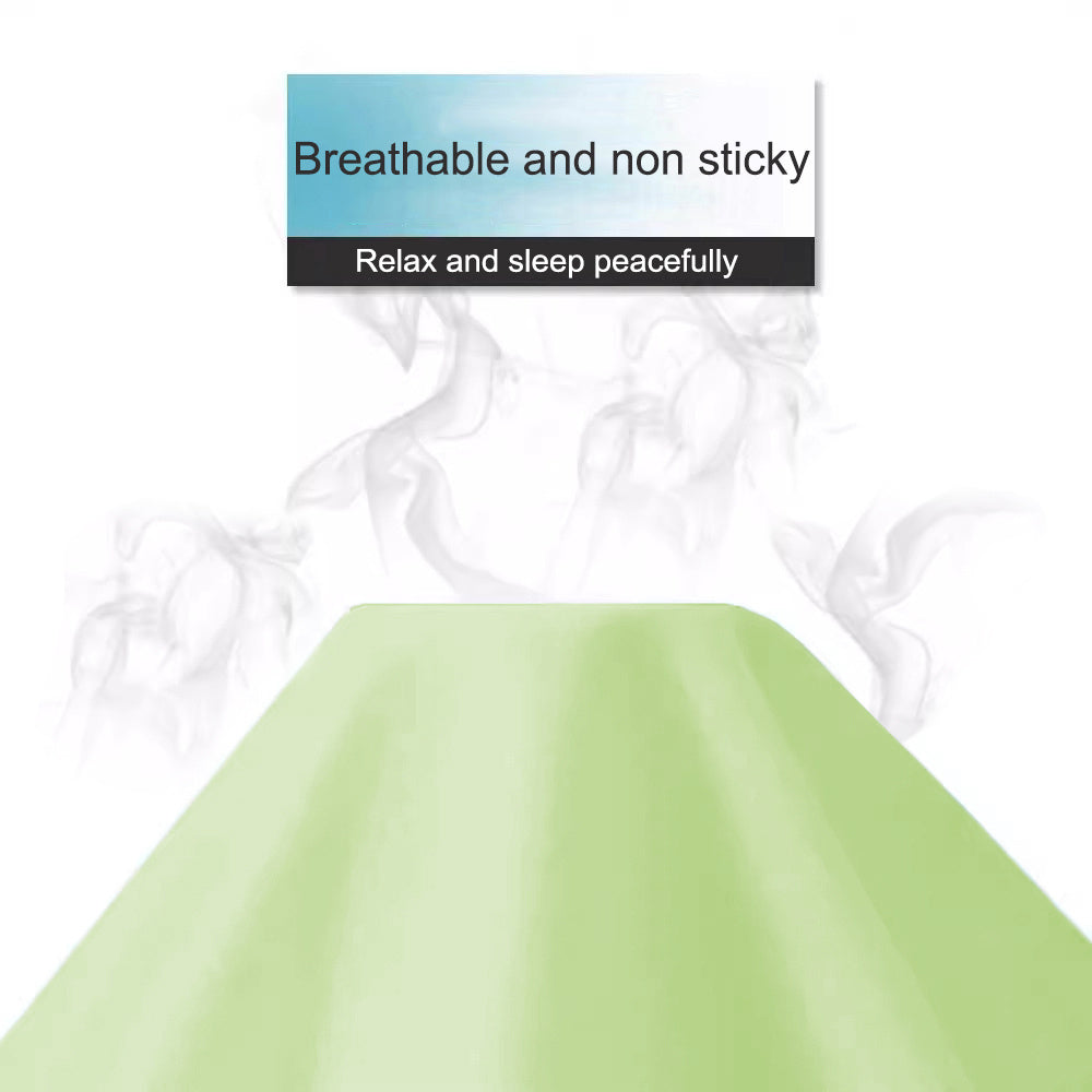 Disposable Pillowcases Set of 2 Light Purple Breathable Non-Woven 80cm x 50cm