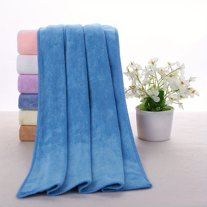 Microfiber Bath Towel Quick Dry Absorbent Spa Home Cloud Pattern