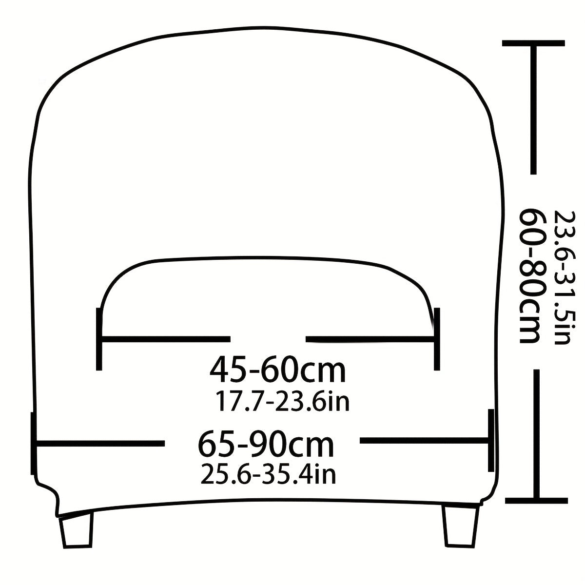 Waterproof Modern Sofa Cover with Elastic Band Solid Color One Piece