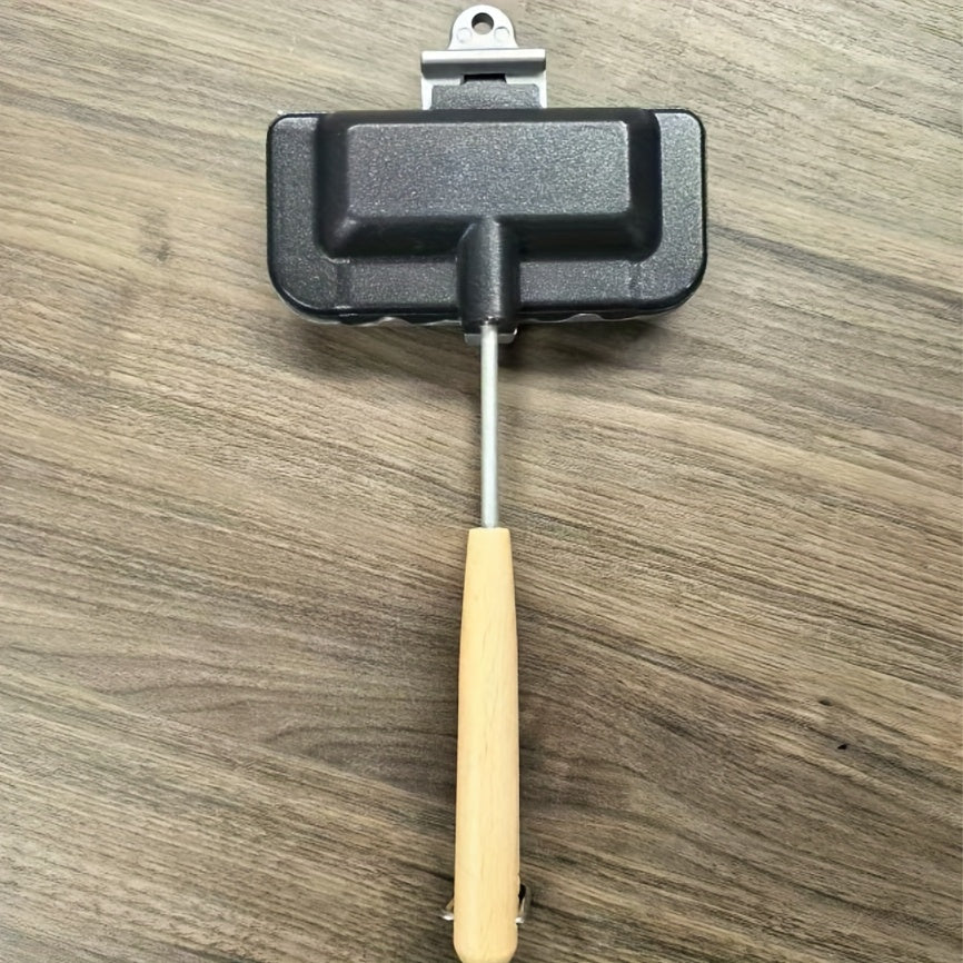 Aluminum Alloy Sandwich Maker Non-Stick Irregular Shape 1000W