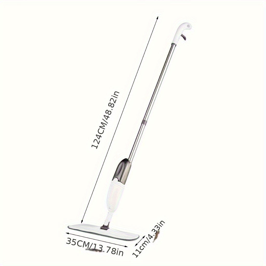 Easy-Wring Stainless Steel Spray Mop for Hardwood and Tile Floors