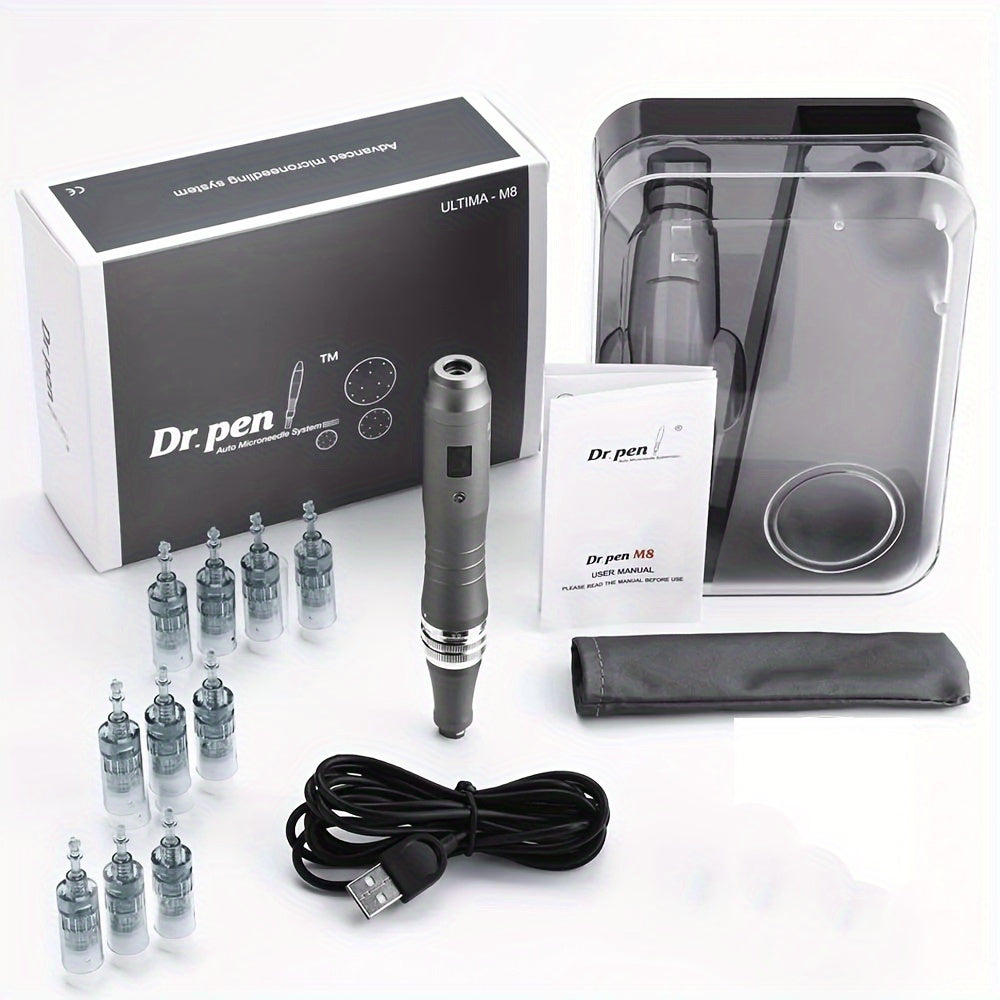 Dispositivo de belleza con pluma Nano HR y kit Ultima M8, batería de litio recargable