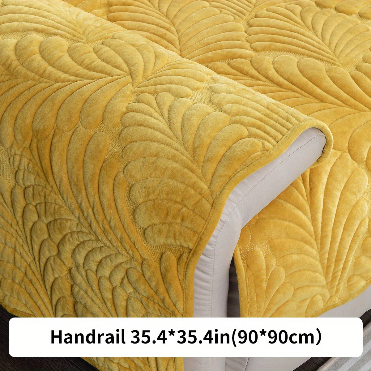 Короткий плюшевый чехол для дивана на все сезоны, идеально подходит для домашнего декора в спальне, офисе или гостиной. Исключает спинку, подлокотники и наволочку.