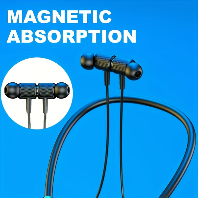 Auriculares inalámbricos para cuello con reducción de ruido ENC, batería de 72 horas, USB-C, para deportes y correr