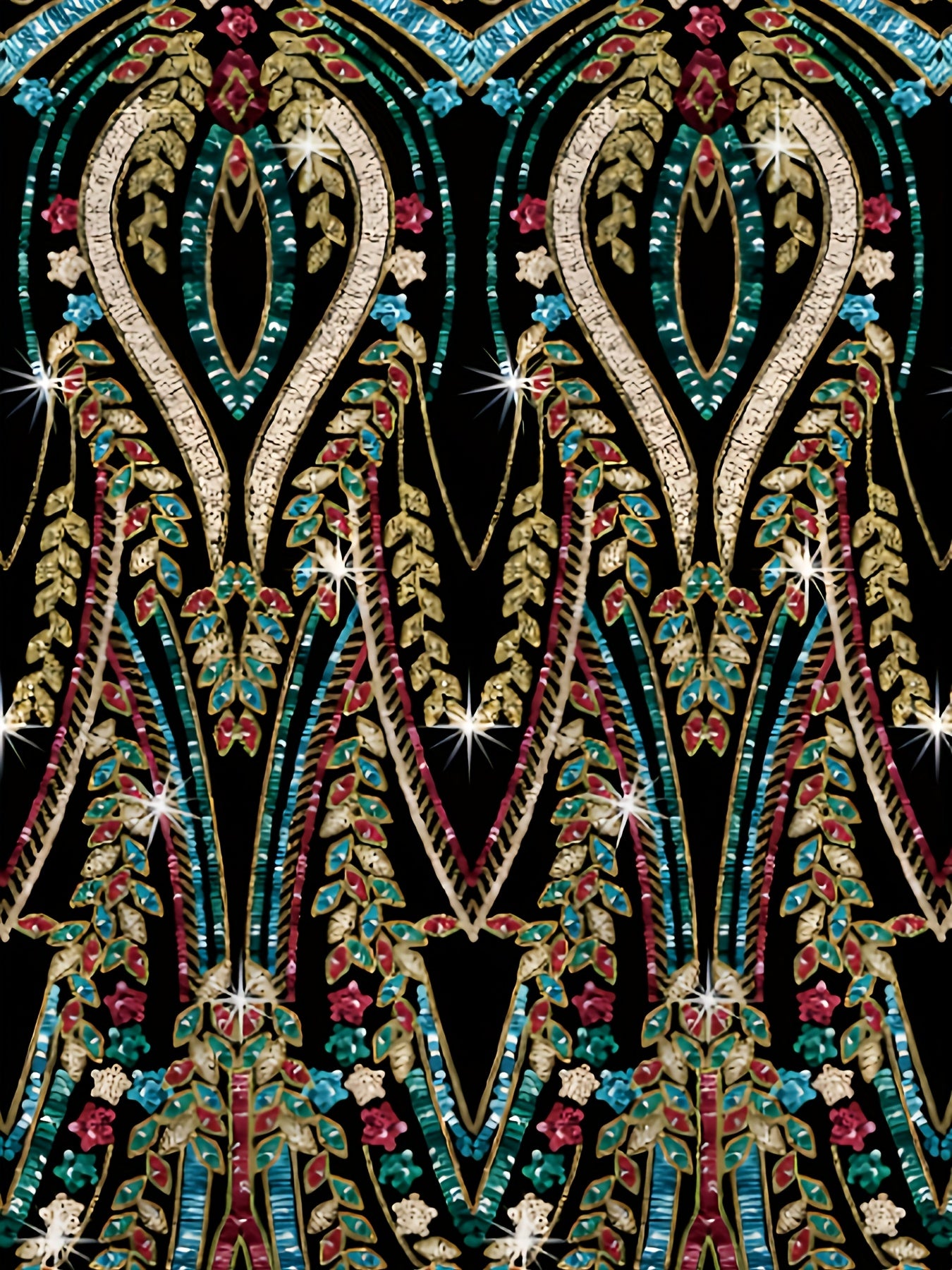 Women's Bodycon Skirt Polyester Elastane Vibrant Geometric Pattern