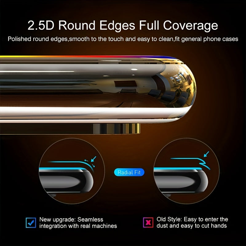 2 шт. защитное стекло с изогнутым краем 3D закаленное для серии Note 30 40