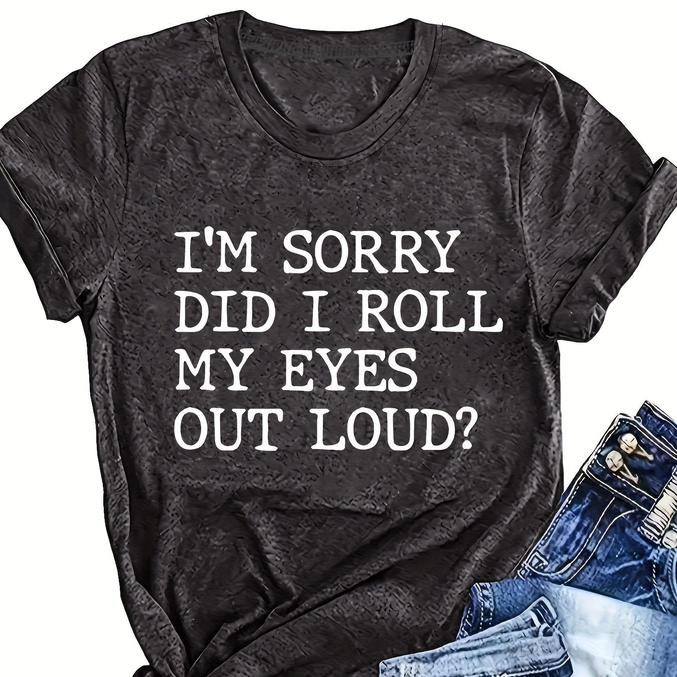 Women's Loose Fit Short Sleeve Casual T-Shirt for Layering