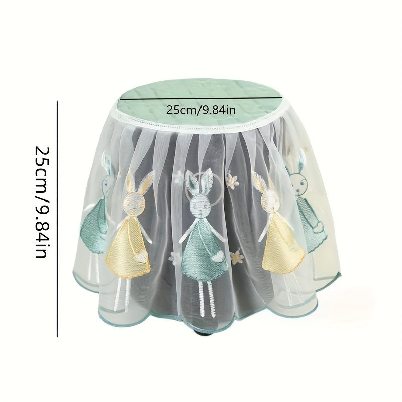 Multi-Functional Lace Fabric Dust Cover for Air Fryers and Kitchen Appliances