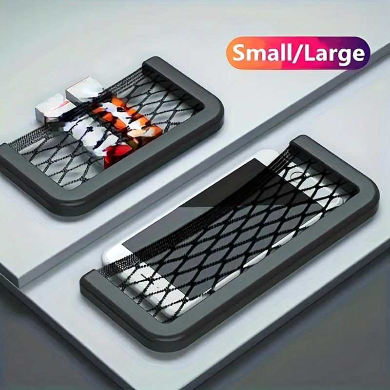 Универсальный сетчатый органайзер для автомобиля для мобильных телефонов и мелочей