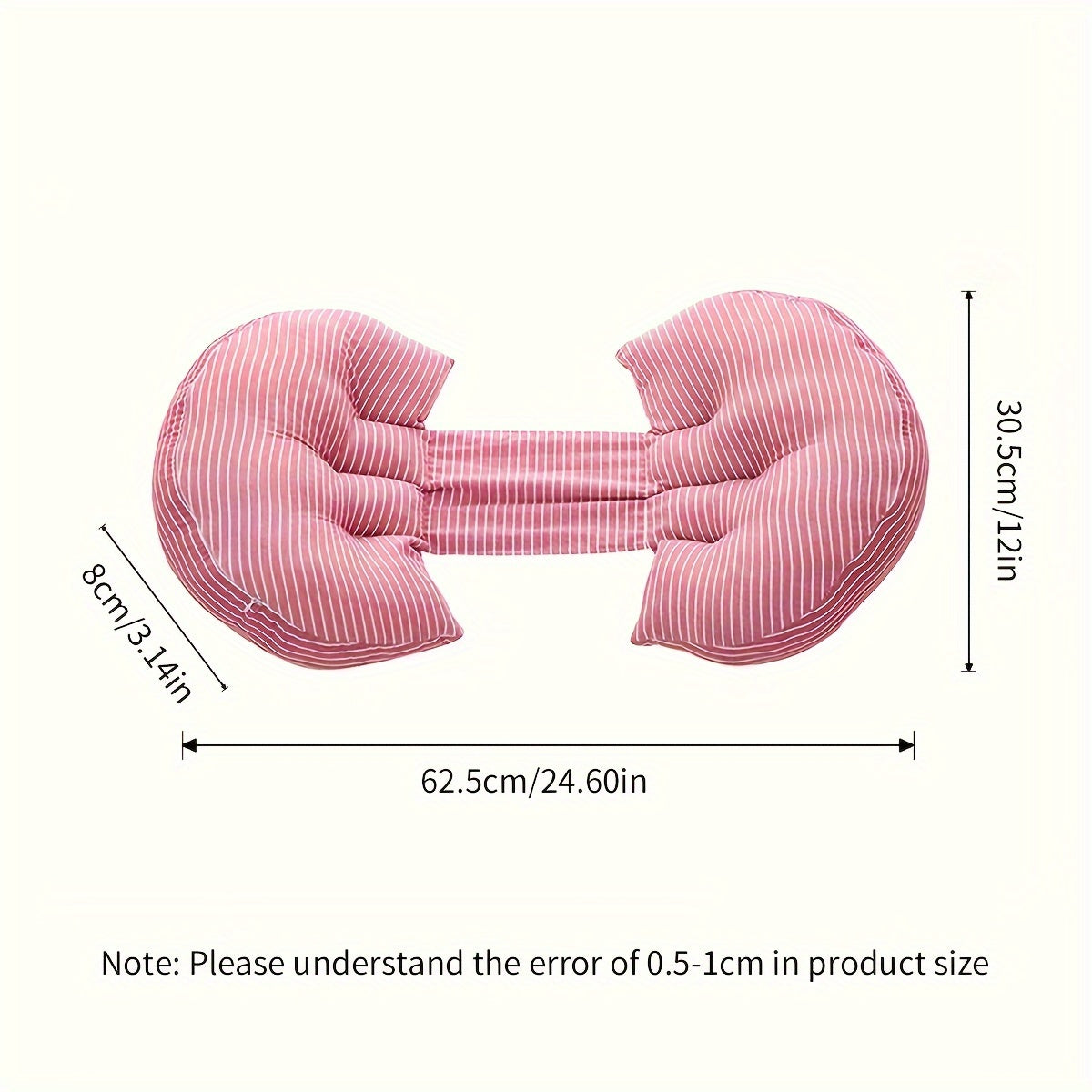 Pregnancy Pillow with Lumbar Support Side Lying Abdominal Multi-Functional Comfort