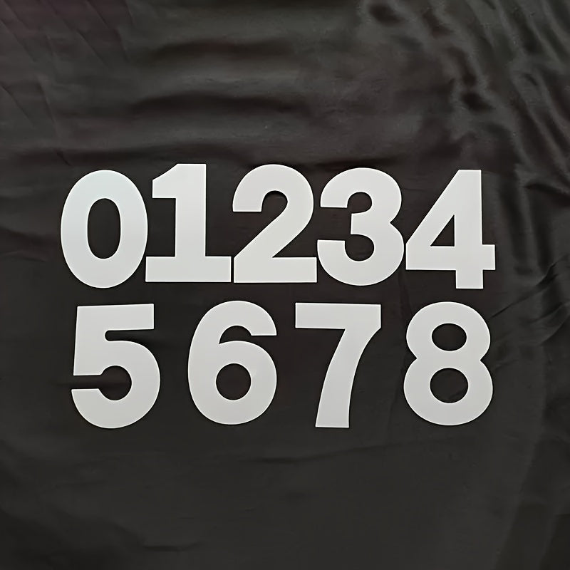 Set of 9 Number Cake Molds 0-8 Baking Stencils for Desserts Cookies Pastries