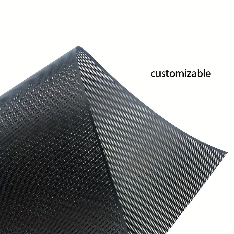 Computer Case Dust Filter PVC Mesh Screen Ventilation Insect Protection for PC Fans Cabinets