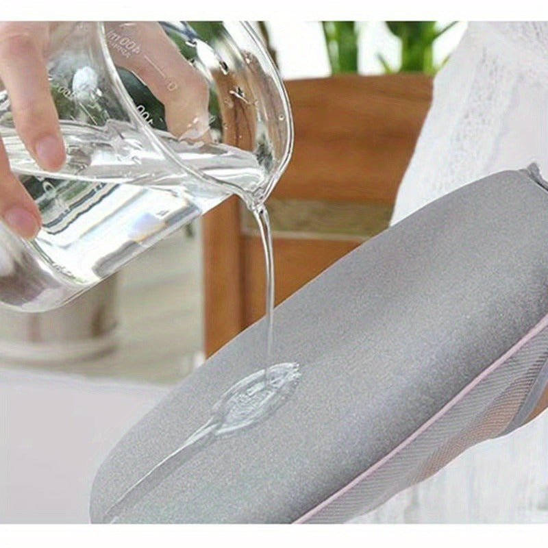 Mini Handheld Ironing Board Set with Glove, Portable Compact Design for Travel and Dorms